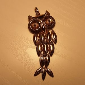 Vintage Owl Charm